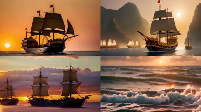 郑和下西洋 海上丝绸之路 古代航海贸易