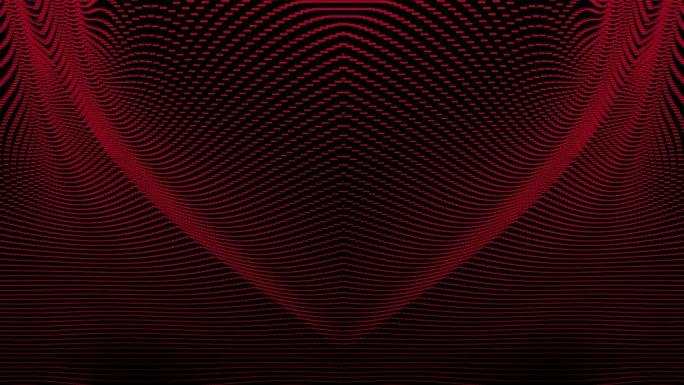 【4K时尚背景】玫红线条虚拟曲线暗光科技