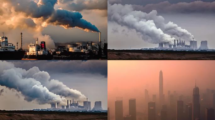 大气污染城市雾霾