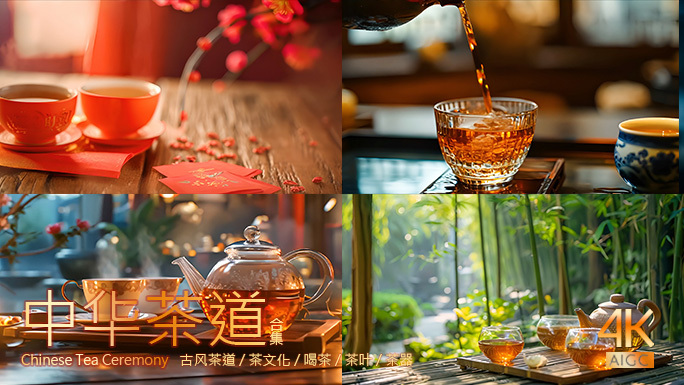 中华茶道合集 中国茶文化/喝茶/品茶