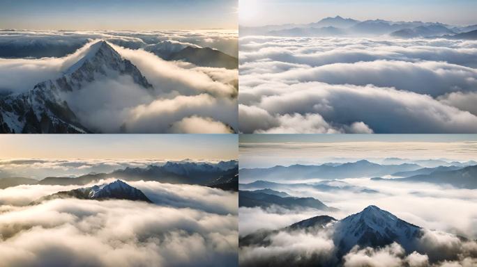 宣传片头大山峰云山