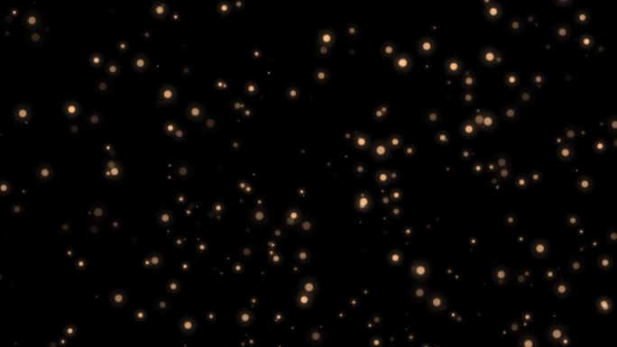 星星 点点元素 粒子 闪烁 上升背景