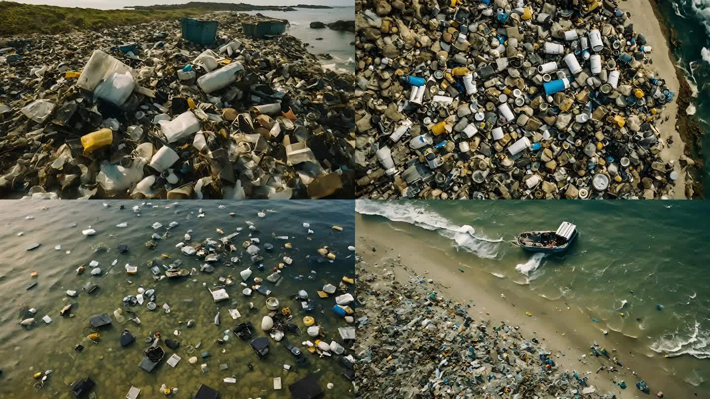 合集海洋垃圾环境