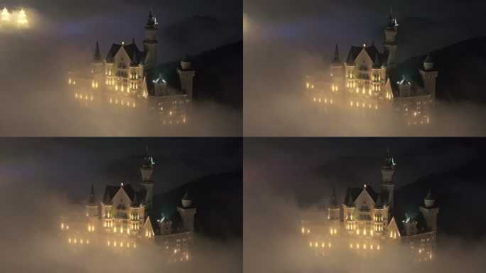 大连城堡酒店平流雾
