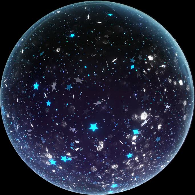 【原创】唯美闪亮的水晶玻璃球01