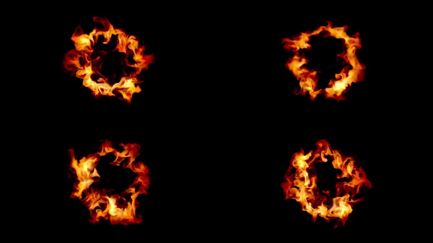 火焰-燃烧环-环形FX
