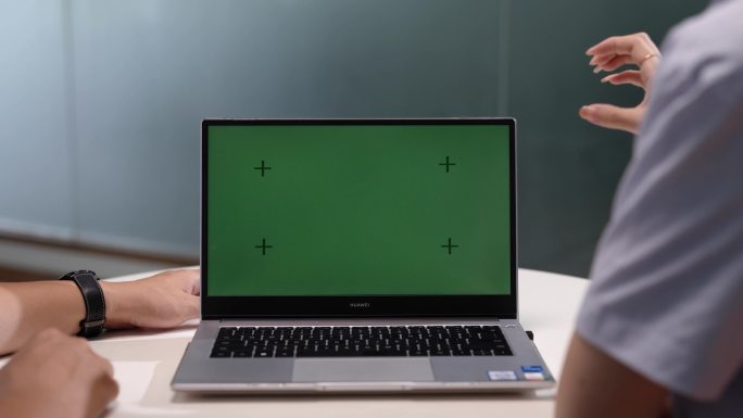 笔记本电脑 绿屏抠像