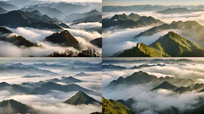 合集云山河山宣传片片头