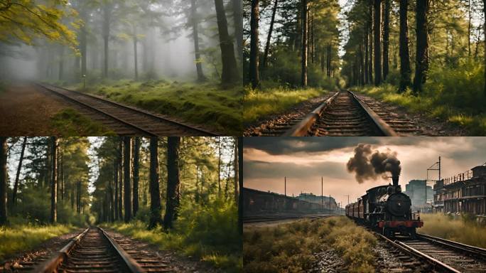 森林老铁路