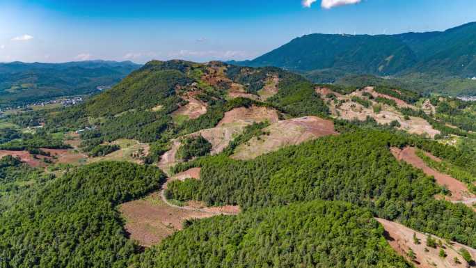 永州零陵矿区高山开采生态破坏