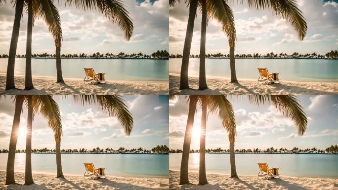美国佛罗里达州著名的海滩生活