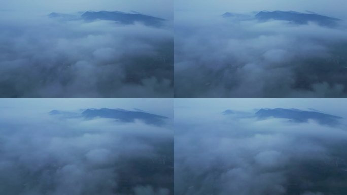 大雾天空