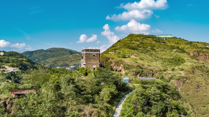 娄底锡矿山羊牯岭碉楼