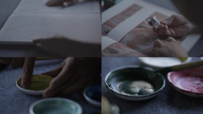 敦煌  宗教 文物 版画 工艺 传统文化