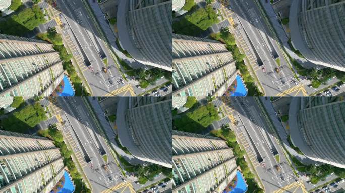 吉隆坡金融区城市摩天大楼。垂直鸟瞰无人机
精彩的空中俯瞰飞行
4 k的片段