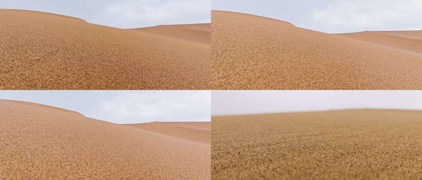 沙漠 沙丘实景特写镜头