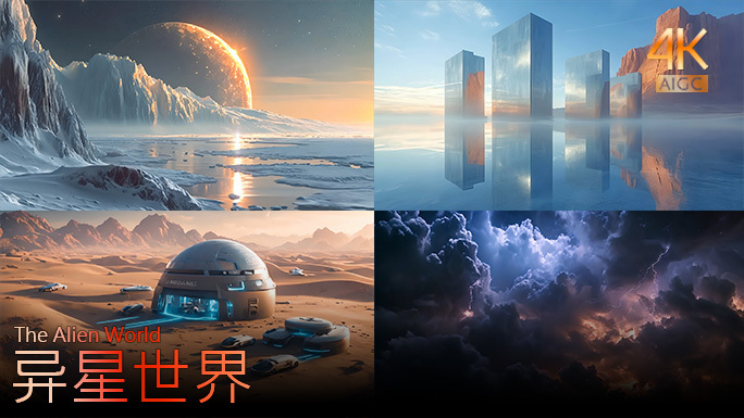 异星世界合集 星际殖民地外行星/科幻场景