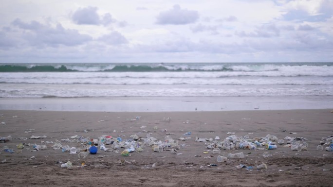 海滩上到处都是生活垃圾。重要的是要考虑海滩上的行为对自然未来的影响。提高市民对泳滩环境问题的认识
