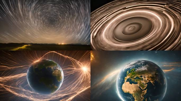 地球运动 地球磁爆现象 宇宙