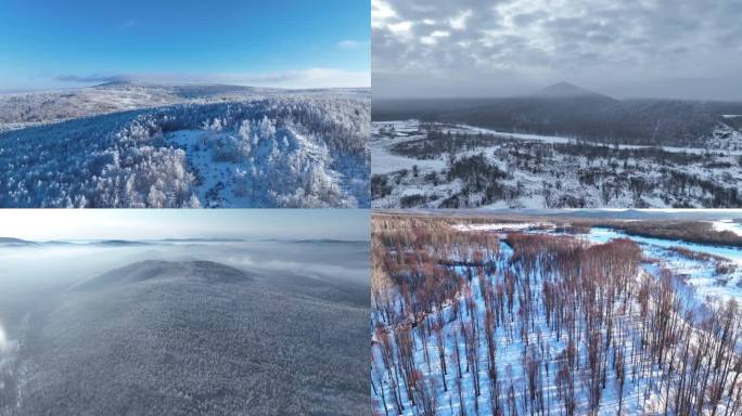 大兴安岭林海雪原风光合集