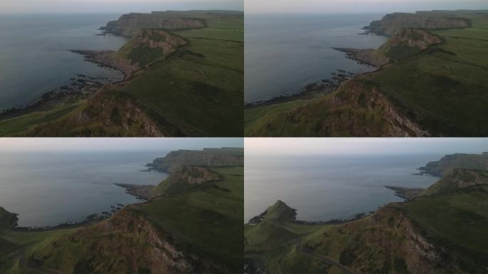 巨人堤道4K电影无人机拍摄-北爱尔兰