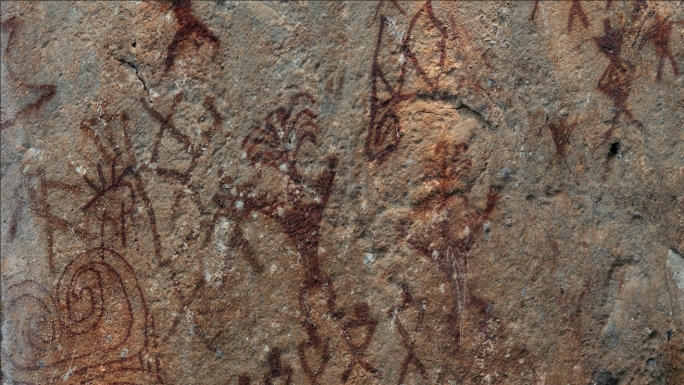 岩画崖画人类文明远古时期人类石器时代