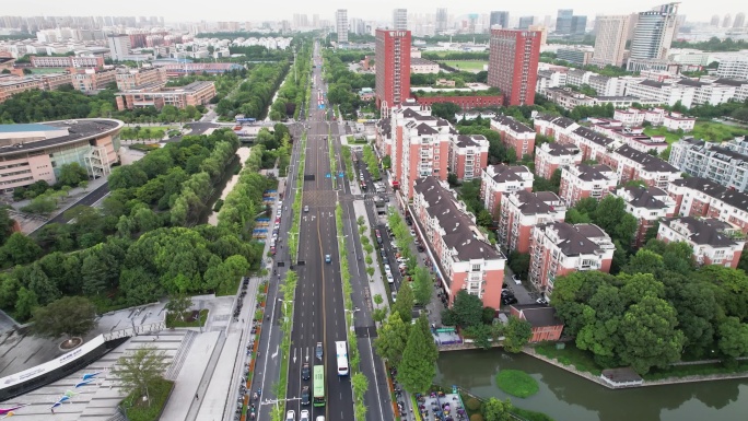 杭州下沙城市风景