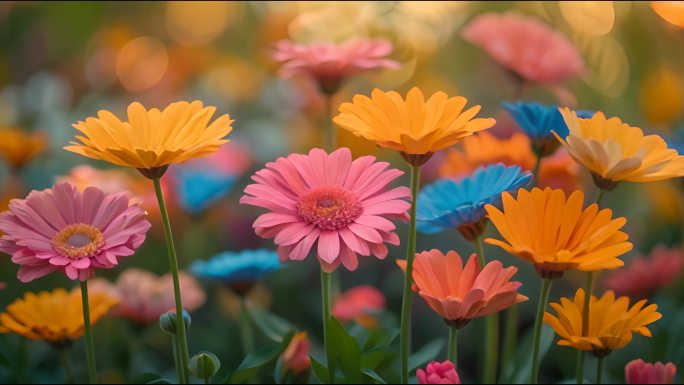 花朵 花开 花合集 鲜艳 花朵绽放