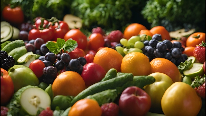 蔬菜新鲜蔬菜果蔬生态农场食材纯天然蔬菜
