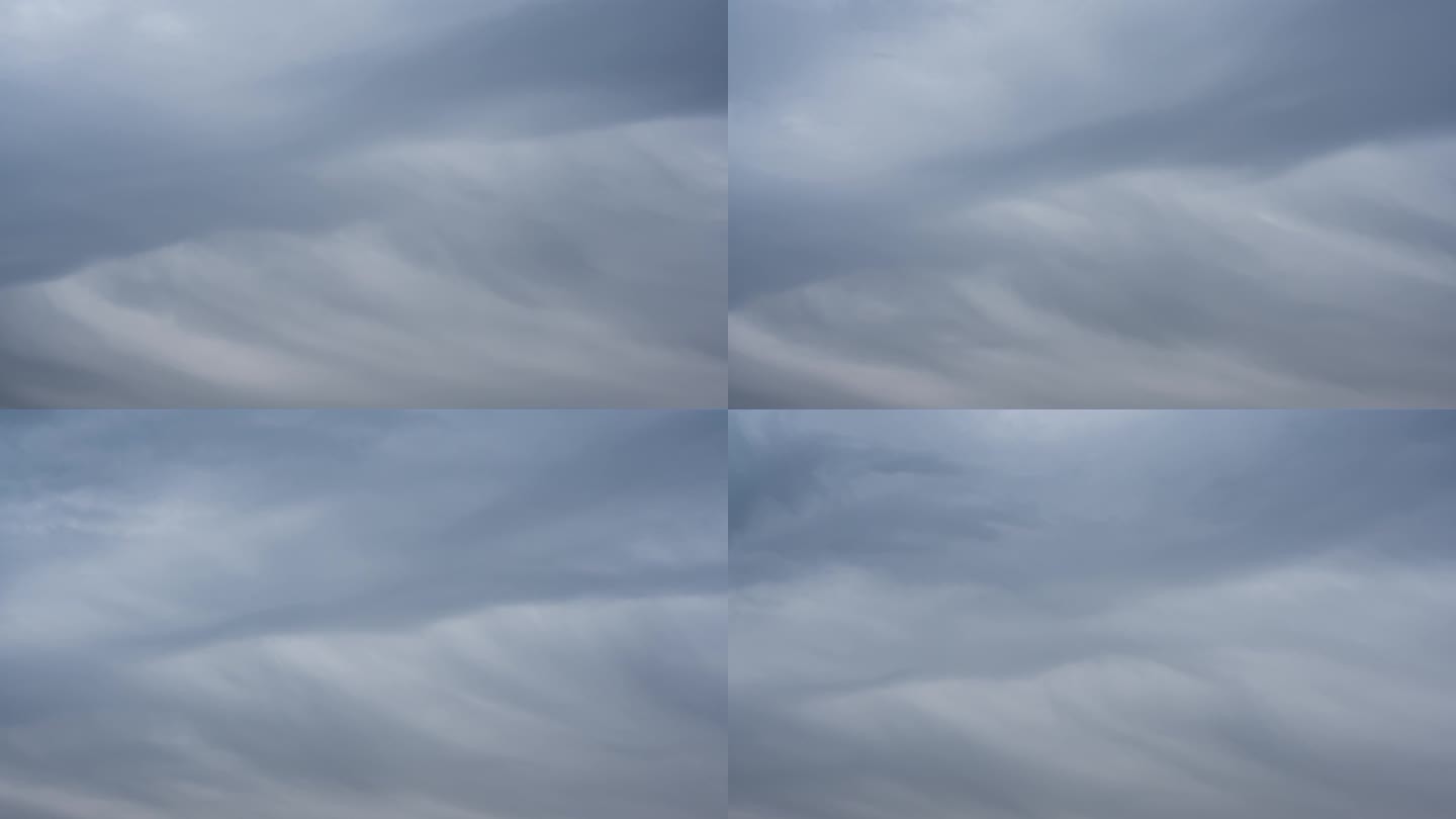 8K阴天翻滚的乌云空镜头素材8K