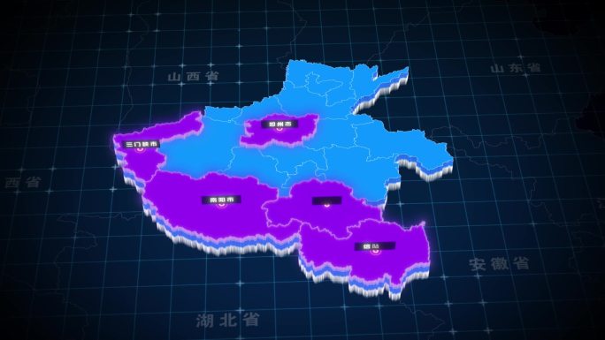 河南科技地图