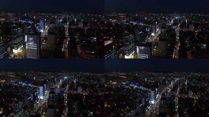 釜山 夜景 航拍 城市大全