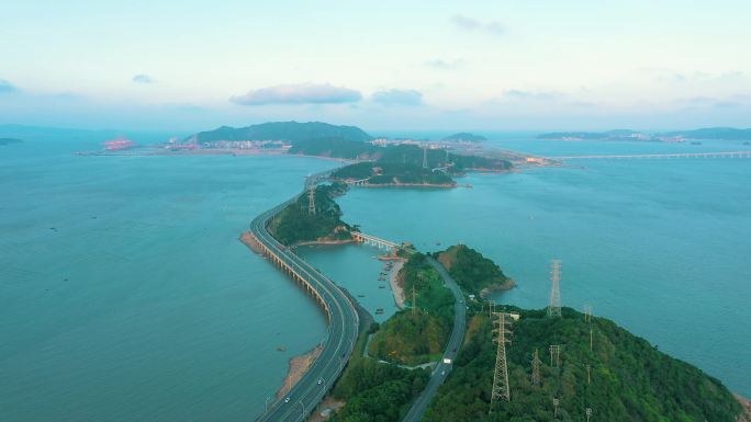 洞头航拍空景