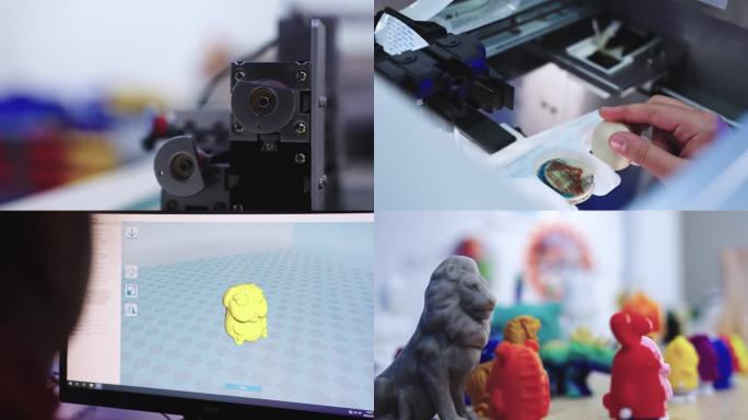 3D打印 3D打印教学设备 3D打印作品