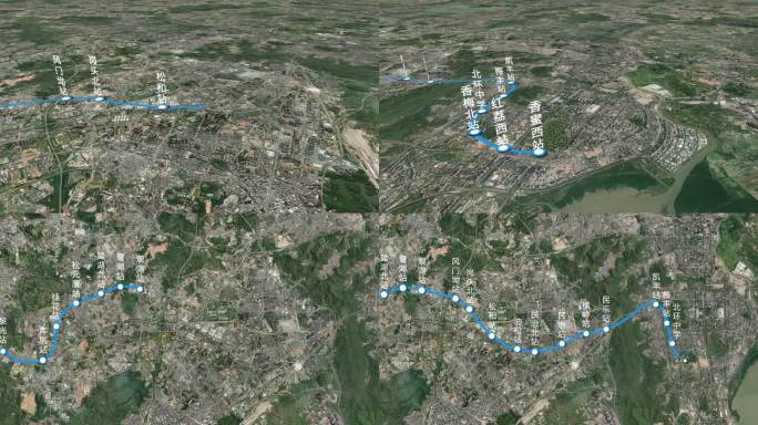 深圳地铁22号线22号线地图