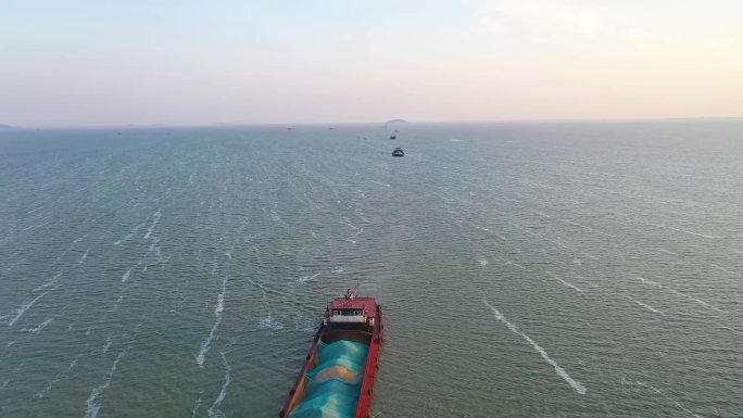 安徽合肥环巢湖明珠码头灯塔航拍视频