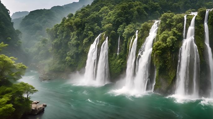瀑布 贵州黄果树瀑布