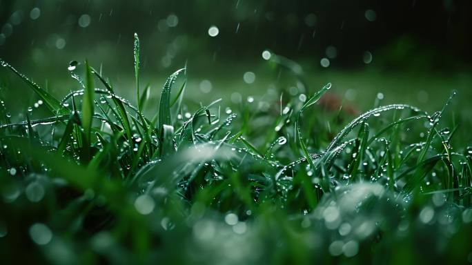 春雨滋润大地下雨天清明时节雨季