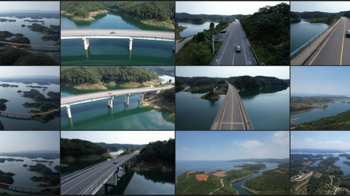 水上高速公路最美公路道路风景