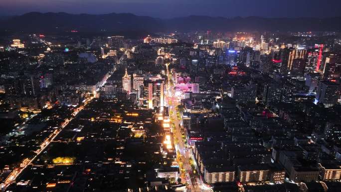 福州东街口城市夜景