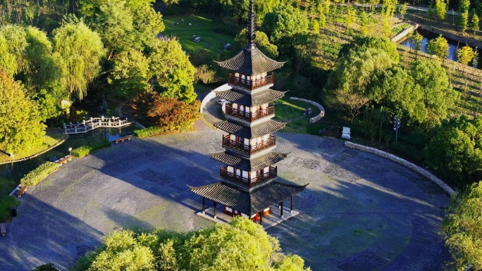 青浦 太阳岛 泖塔