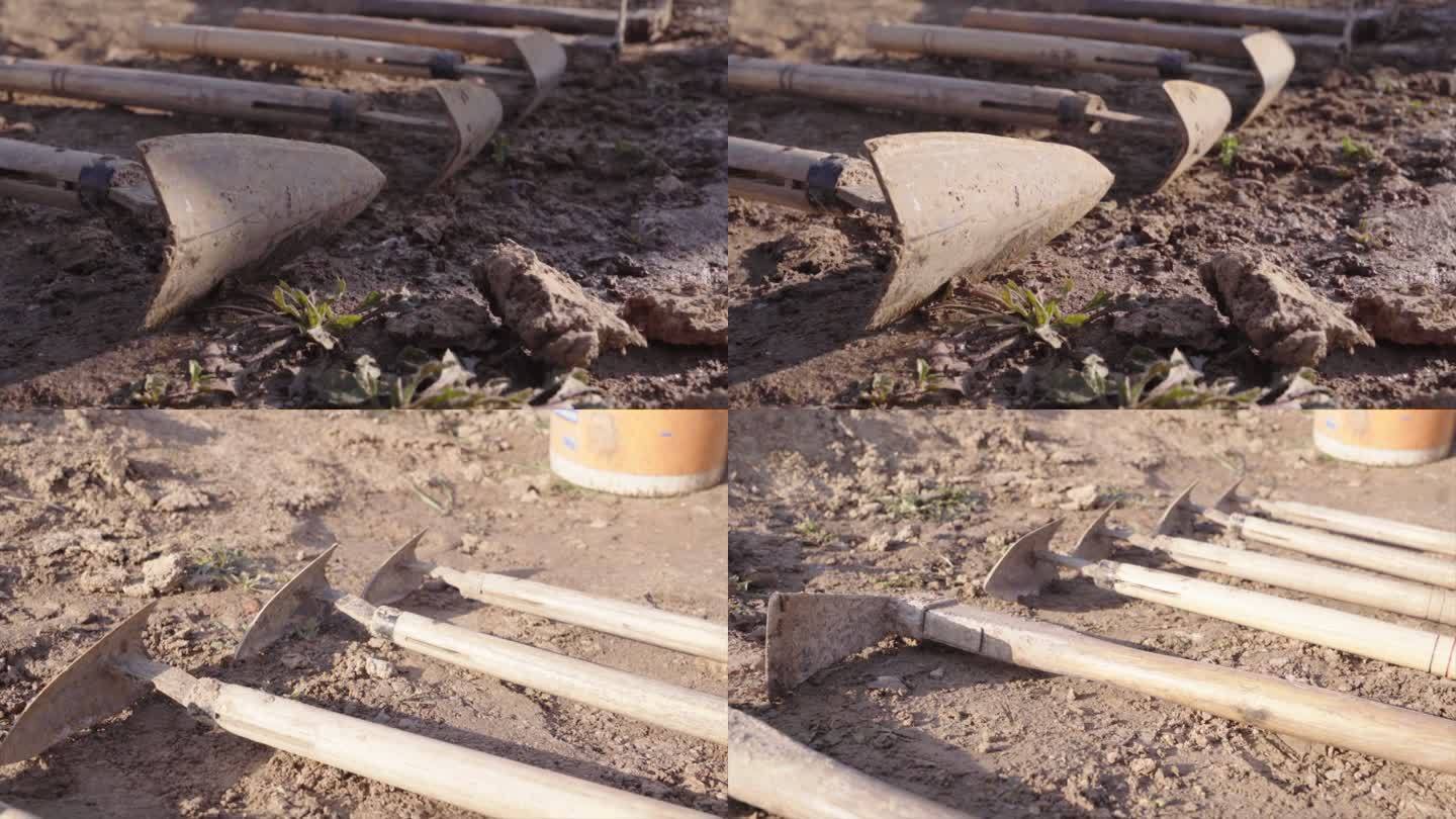 考古现场 考古铲 铲子工具B022