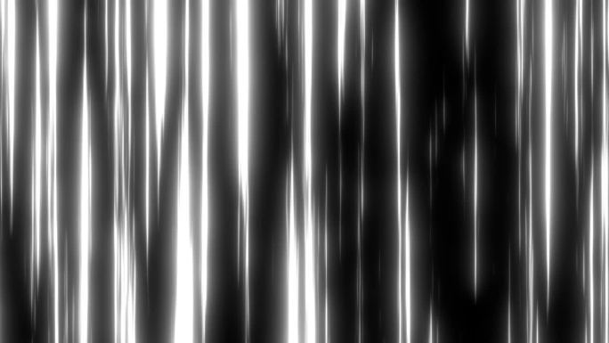 抽象的黑白梯度竖线运动背景设计为横幅，广告。黑白垂直线条的明亮技术背景
