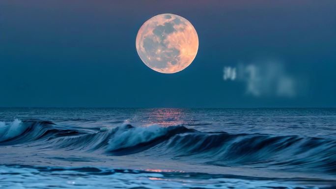 海上生明月月亮