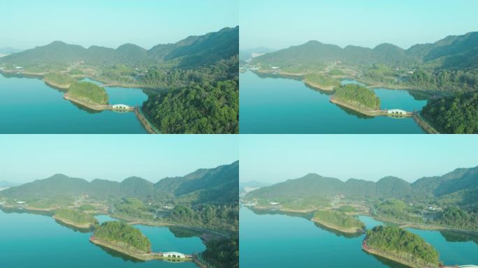 江西德兴-凤凰湖  湖中岛屿