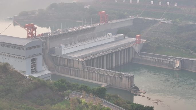 4K-Log-航拍华能景洪水电厂