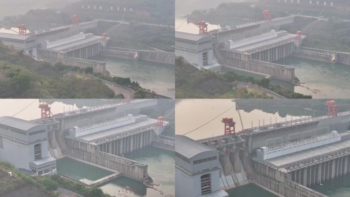 4K-Log-航拍华能景洪水电厂