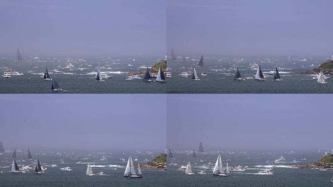 悉尼港帆船比赛灯塔