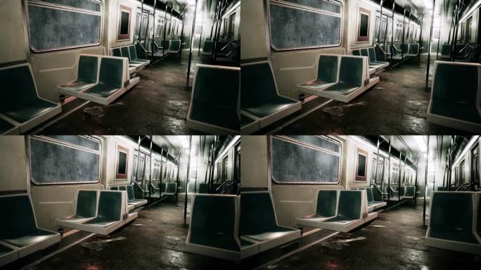空车厢:地下地铁中有空位的空车厢