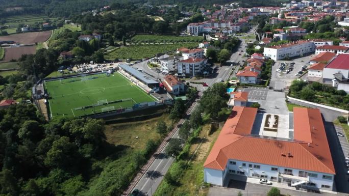 葡萄牙最古老的城市利马桥足球场
